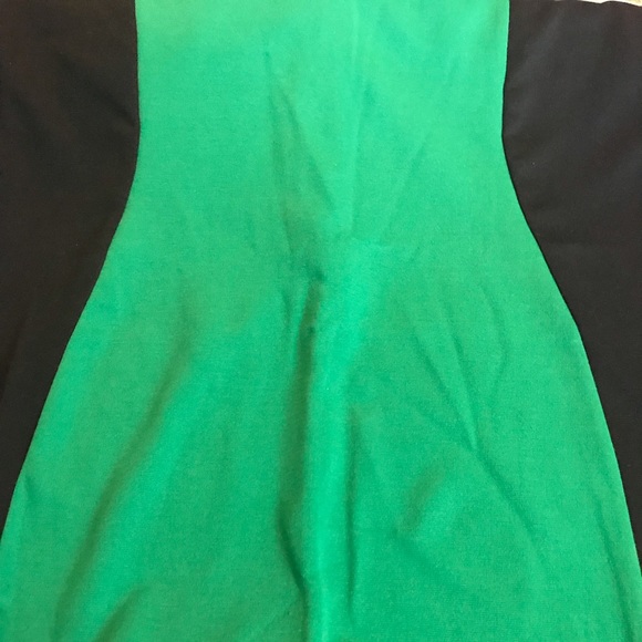 Green Black Plus Size XXL Dress - Picture 5 of 6